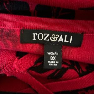 Beautiful Red and black sweater